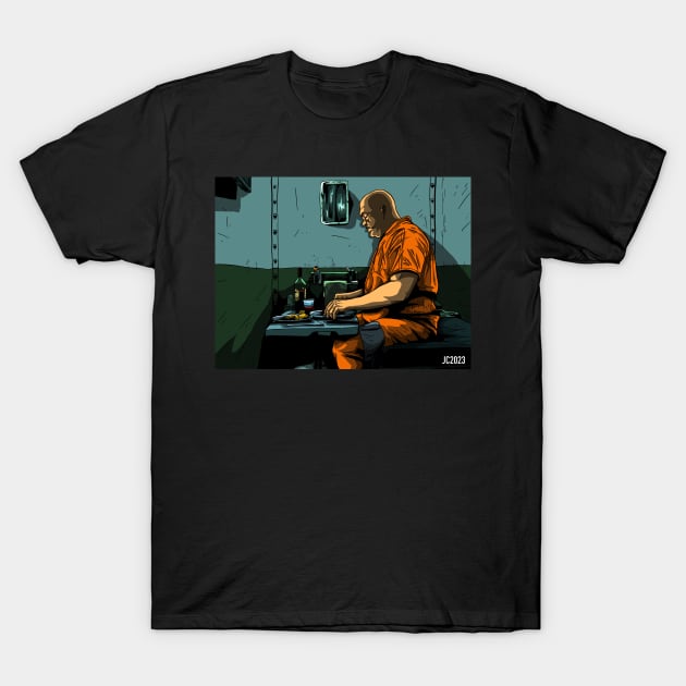 Daredevil “Routine” Wilson Fisk portrait (digital) T-Shirt by StagArtStudios